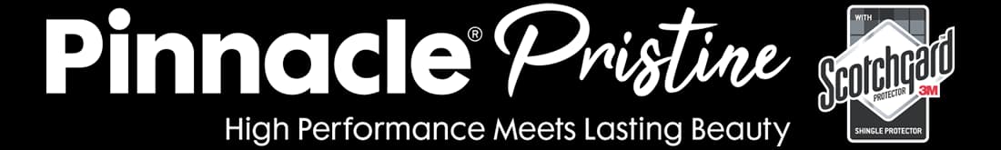 Atlas Pinnacle Pristine product logo with Scotchgard Protector