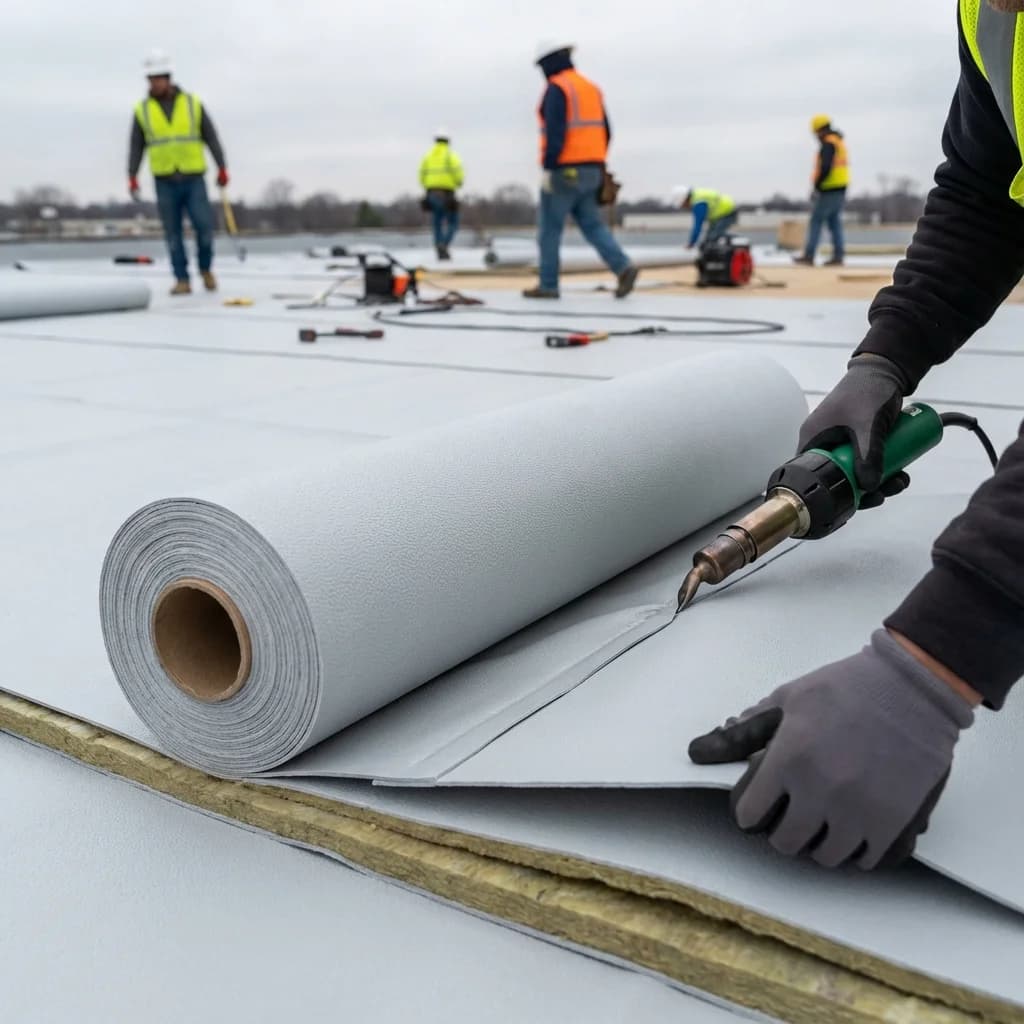 Commercial Roofing Installation Details