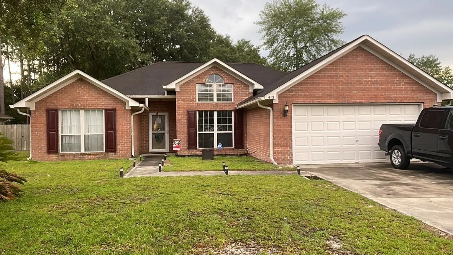 Hinesville GA single-family home roof documented during a PCS-timed inspection