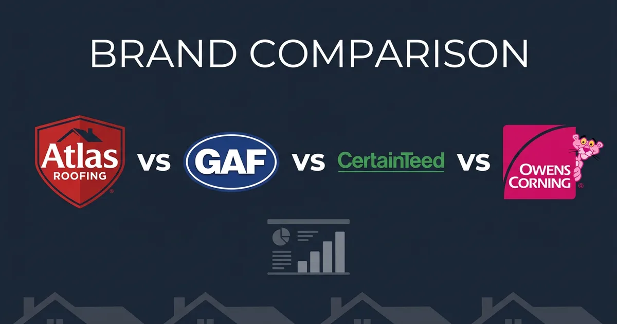 GAF vs CertainTeed vs Atlas Shingles