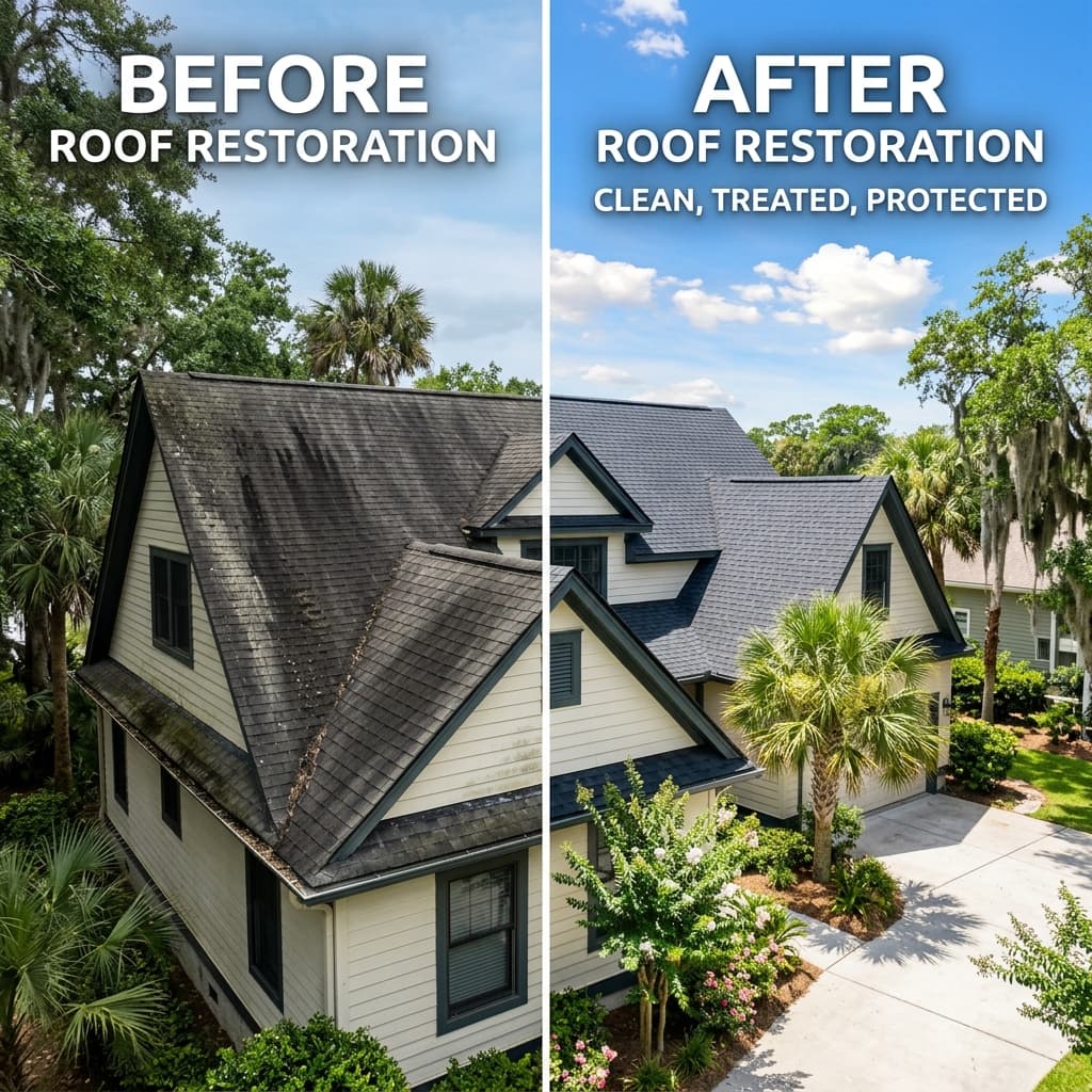 Coastal Georgia Roof Restoration Guide