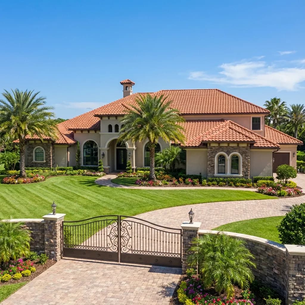 Luxury home in The Landings on Skidaway Island with premium architectural roof shingles
