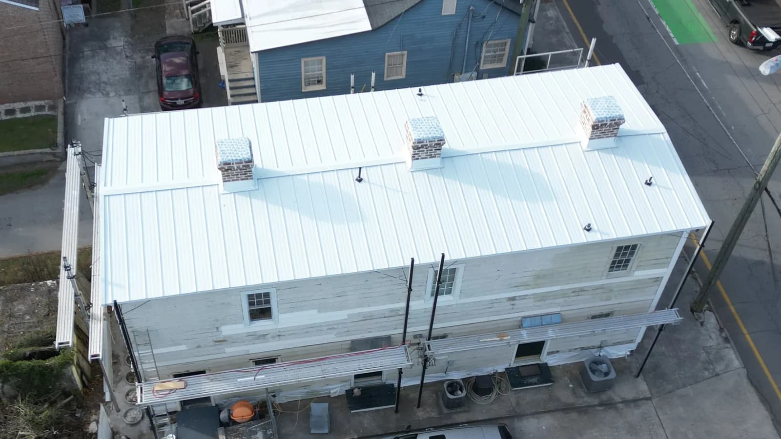 Historic District roof project Savannah GA