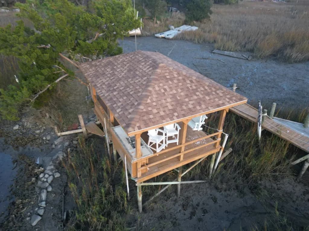 Residential roofing project Coastal Georgia