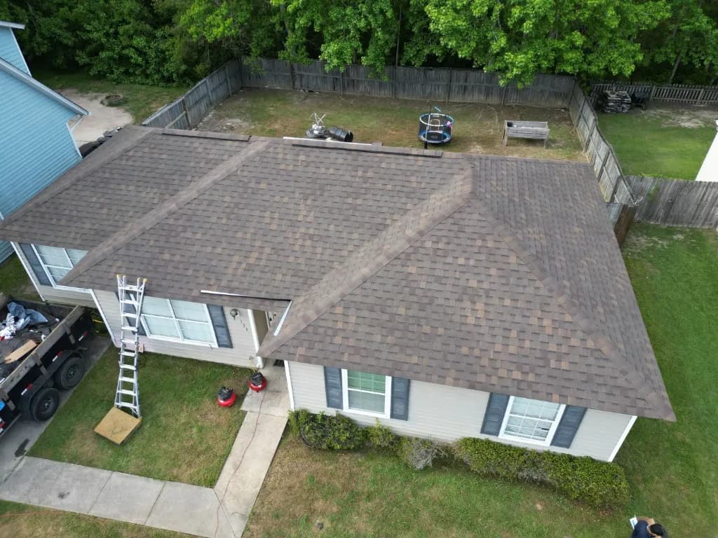 Roofing project Savannah home