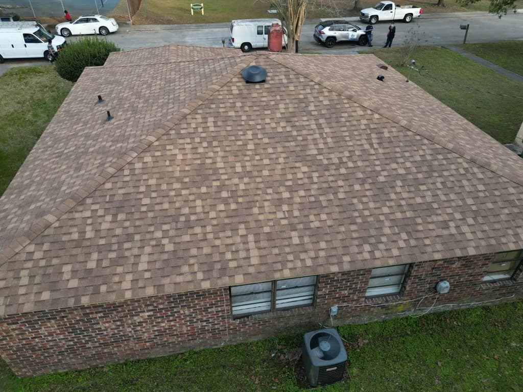 Atlas shingle roof installation completed by Talya Roofing