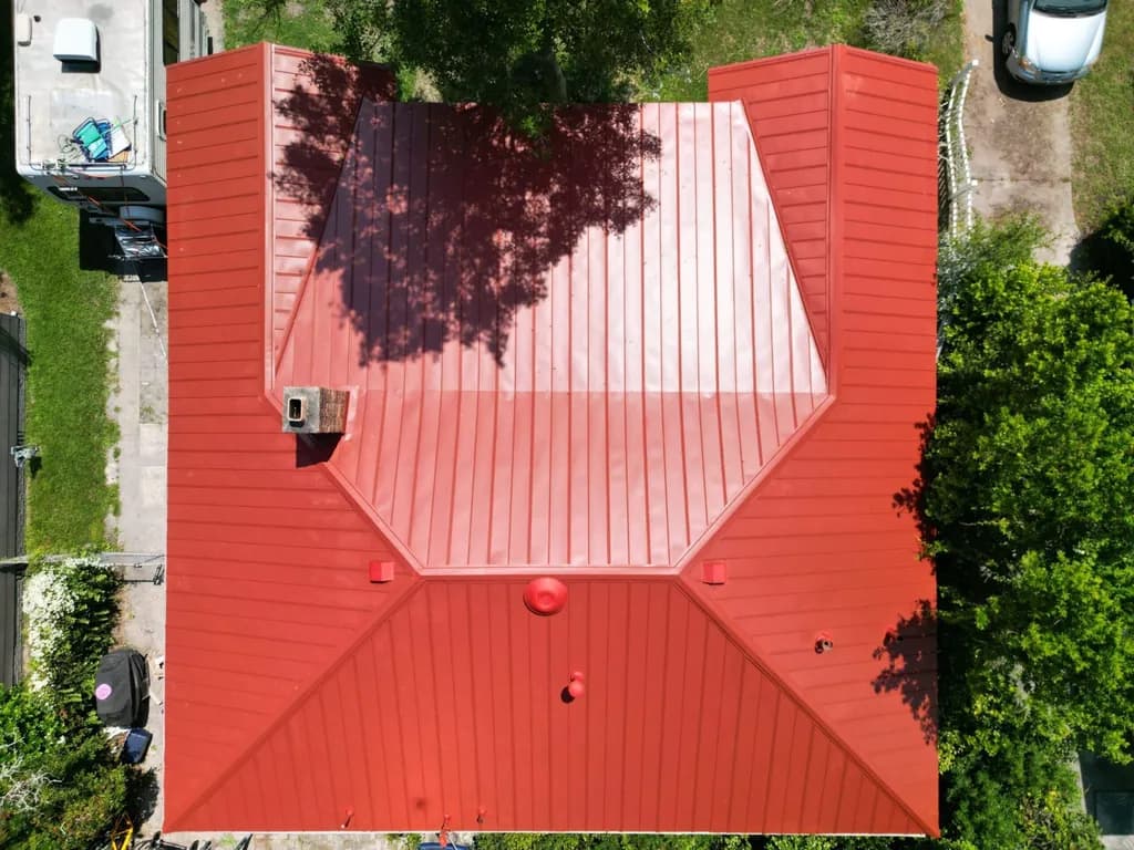 Talya Roofing completed residential roof installation used as background