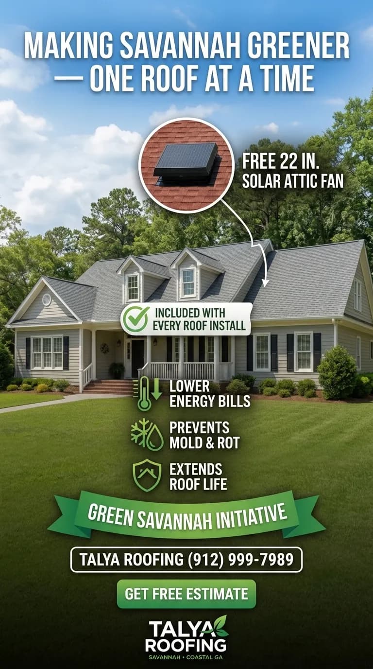 Talya Roofing Expert Installation in Savannah GA