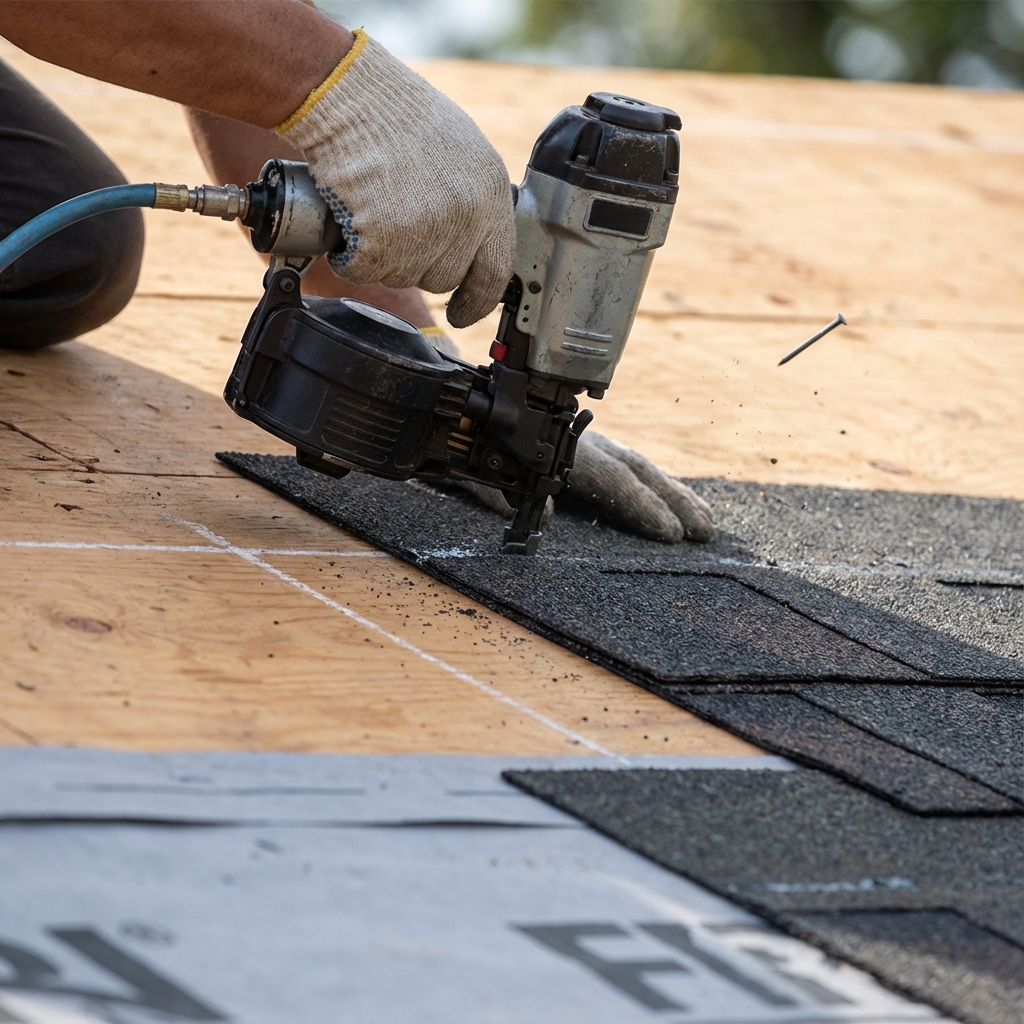 Step 2: Main Shingles installation detail