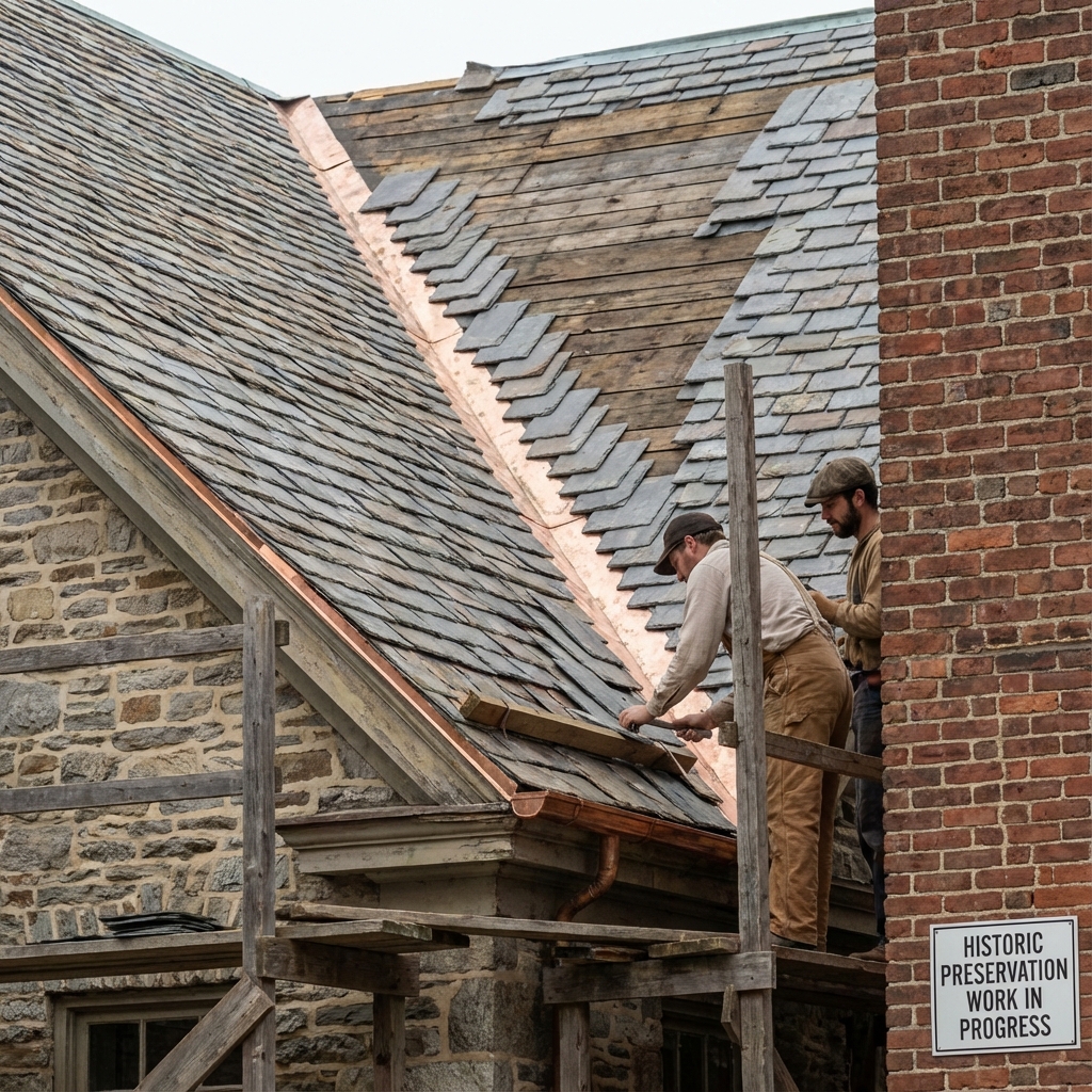 Special Considerations for Historic Districts Roofing