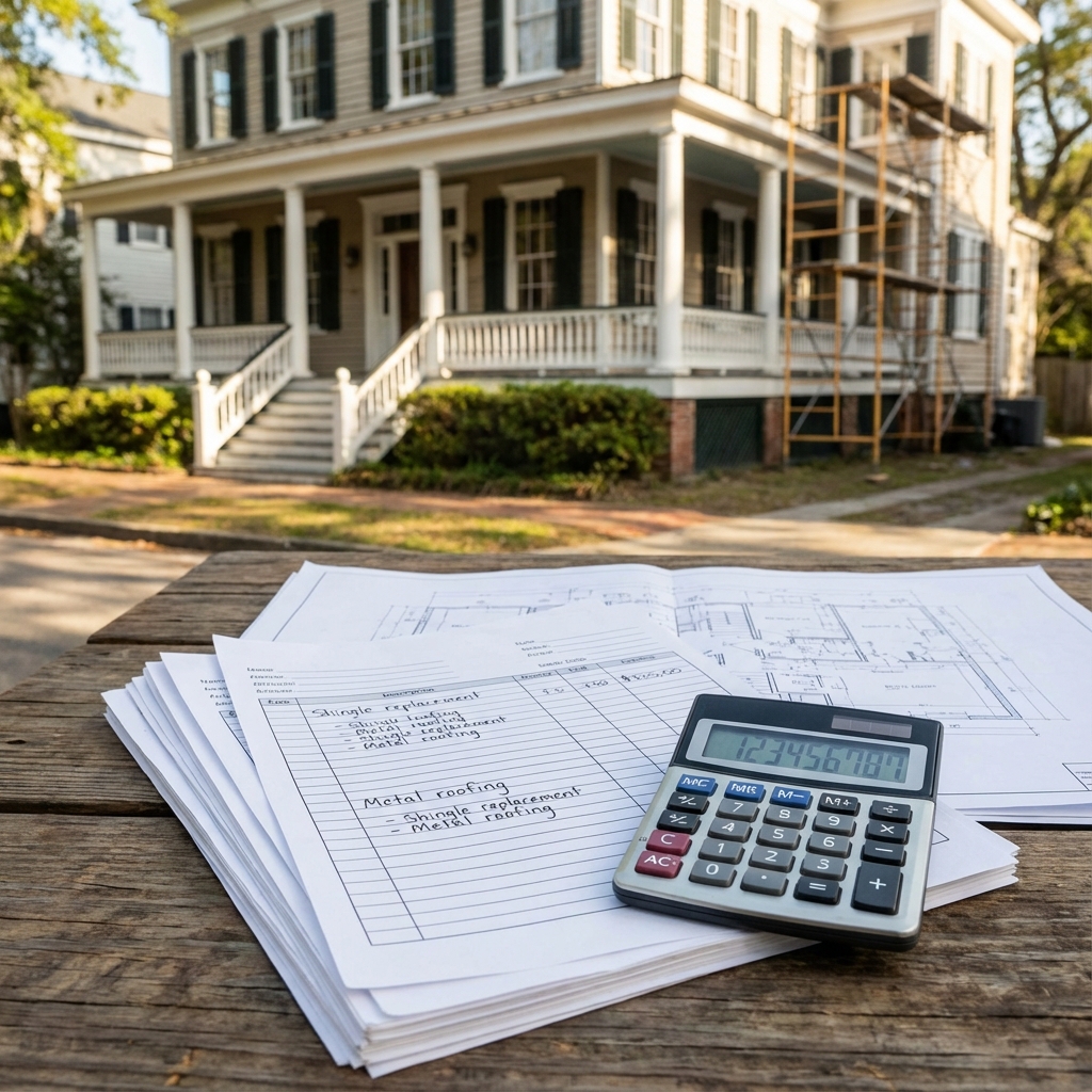 Detailed Roofing Estimate Review