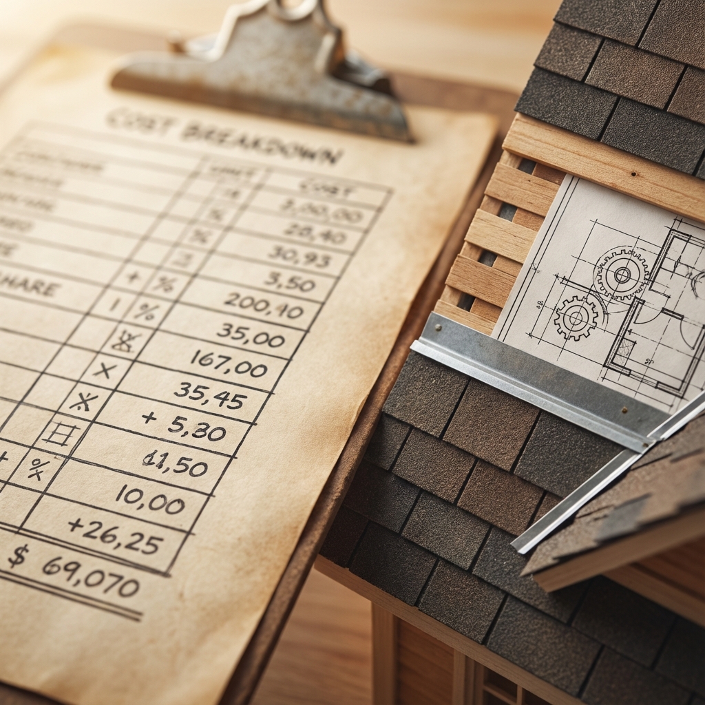Roof Replacement Cost Breakdown Detail