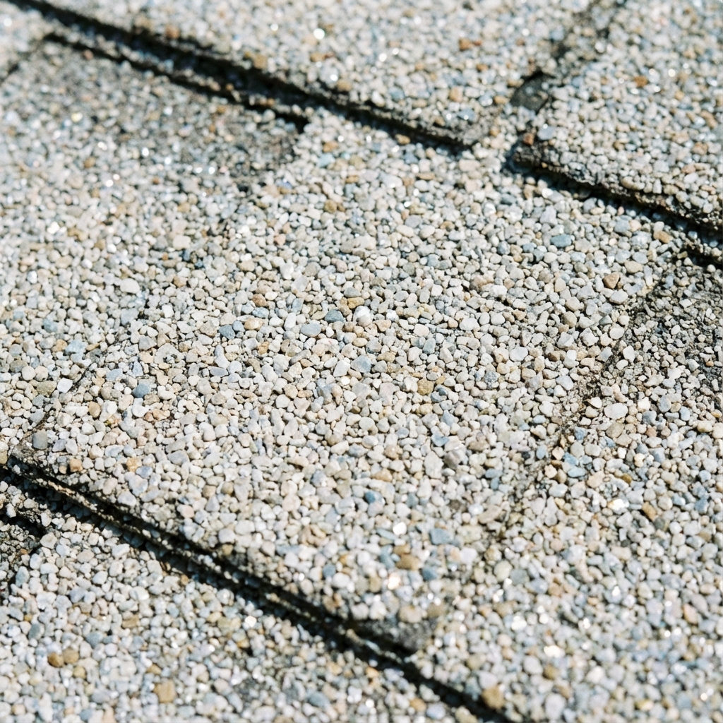 Close up texture of energy efficient roofing material