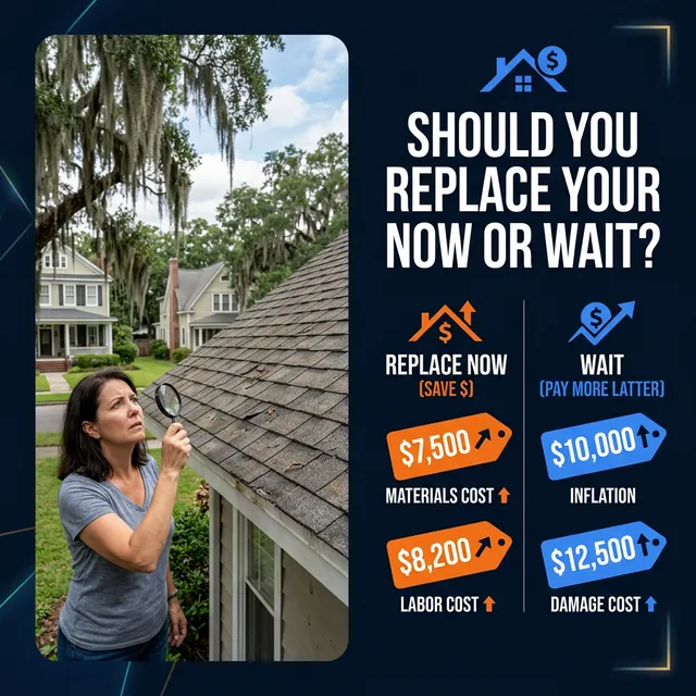 Should You Replace Your Roof Now or Wait? (2026 Pricing Reality)